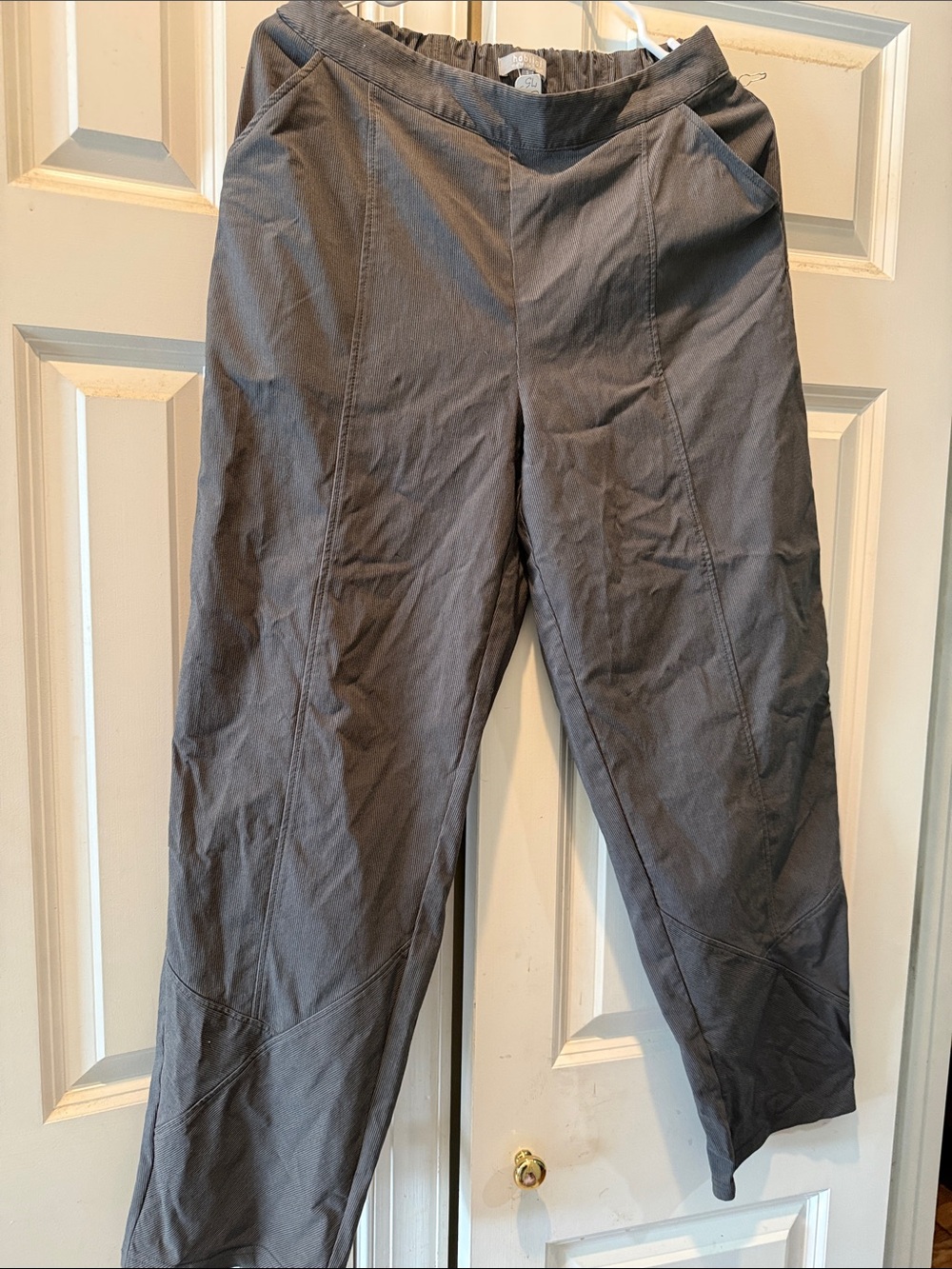 Habitat Women's Charcoal Gray Pull-On Chinos